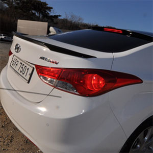 [ Elantra 2010~ (Avante MD) auto parts ] Elantra 2010~ (Avante MD) LED Glass Wing Spoiler Made in Korea